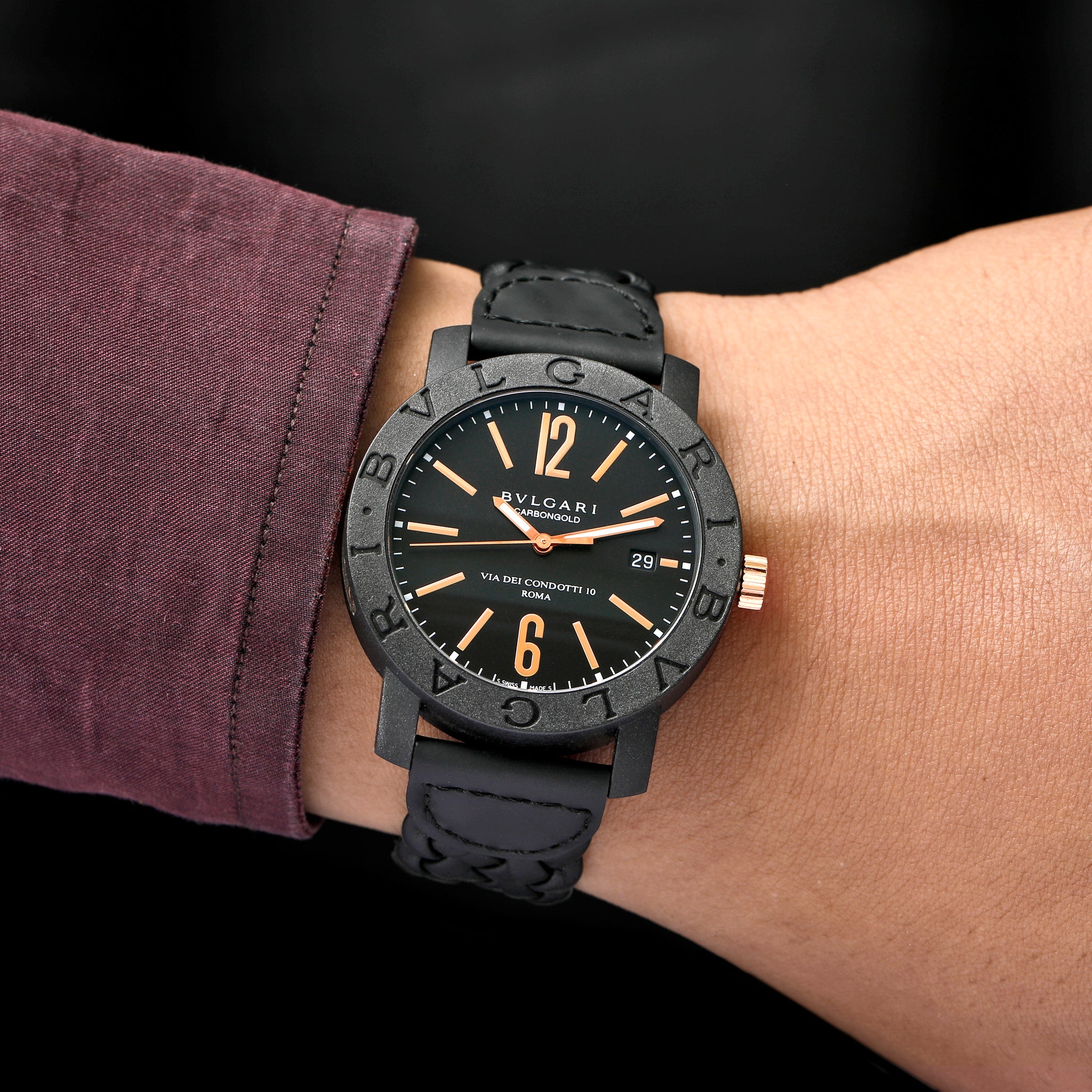 Condotti Orologi Bulgari Carbongold Bulgari Carbon Gold Bulgari